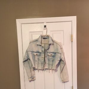 Women's Crop Jean Jacket